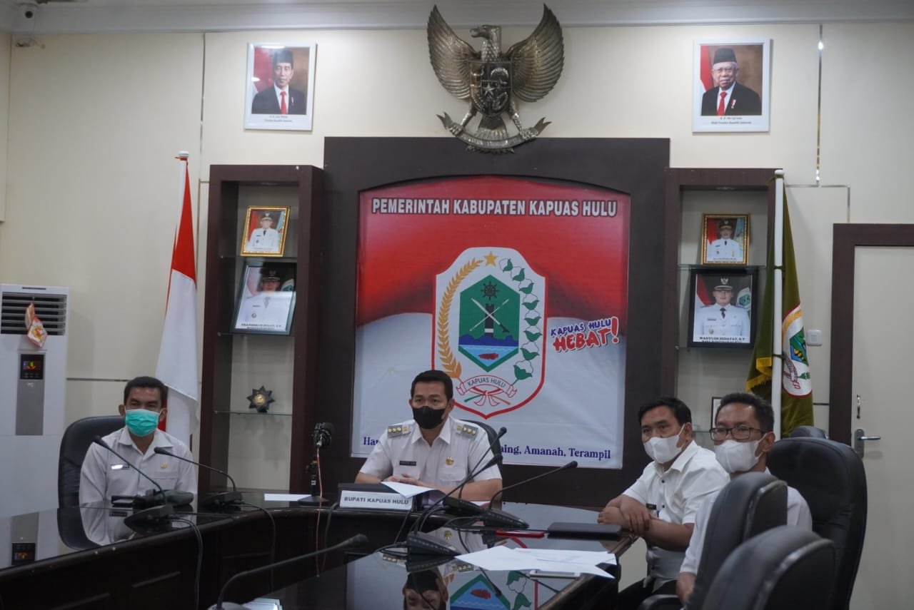 Hadiri Rakor TKDD Tahun 2022, Bupati Kapuas Hulu: DD Harus Mengarah Pertumbuhan Ekonomi
