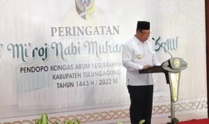 Peringatan Isra Mi’raj 2022, Bupati Tulungagung: Kualitas dan Kuantitas Harus Lebih Baik