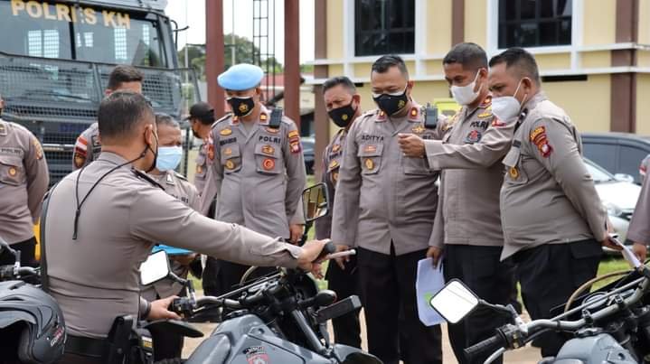 Tunjang Tugas, Polda Kalbar Asistensi Sarpras Milik Polres Kapuas Hulu