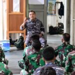 Gerak Cepat, Danlantamal XI Merauke Kunjungi Prajurit Pos Pengamanan Perbatasan RI-PNG