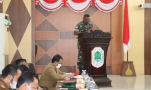 Dandim 1206/Psb Hadiri Rakor bersama Kemenko Polhukam Bahas Ini