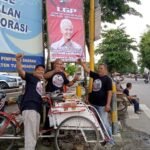 Baliho Ganjar-Puan Hadir di Kota Marmer, Begini Penjelasan Ketua DPC LGP Tulungagung
