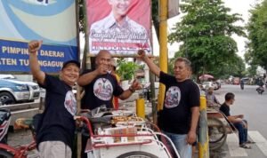 Baliho Ganjar-Puan Hadir di Kota Marmer, Begini Penjelasan Ketua DPC LGP Tulungagung