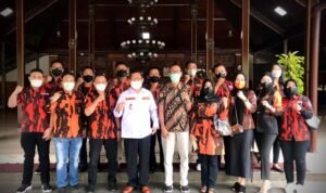 MPC Pemuda Pancasila Tulungagung Sambangi Pendapa, Begini Pesan Bupati Maryoto