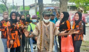 Disela-sela Giat Baksos, Ketua Srikandi Pemuda Pancasila Tulungagung Sebut Pemberdayaan Perempuan Sangat Penting