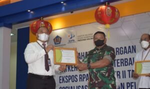 Danrem 121/Abw Sabet 2 Penghargaan dari Kemenkeu RI