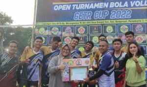 Tim Voli Sinar Jabar Kalahkan Tim Asuhan Anggota Dewan dan Ketua Apdesi Purwakarta