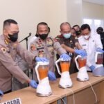 Ditresnarkoba Polda Sumsel Musnahkan 18,5 Kg Sabu dan 30,4 Kg Ganja