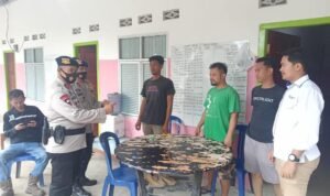 Ciptakan Rasa Aman, Brimob Hadir di Tengah Masyarakat Sumsel