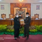 DPRD Tulungagung Gelar Rapat Paripurna Penyampaian LKPJ Bupati Akhir Tahun 2021 