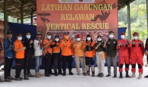 FKP3D Purwakarta Gelar Pelatihan Relawan Vertical Rescue