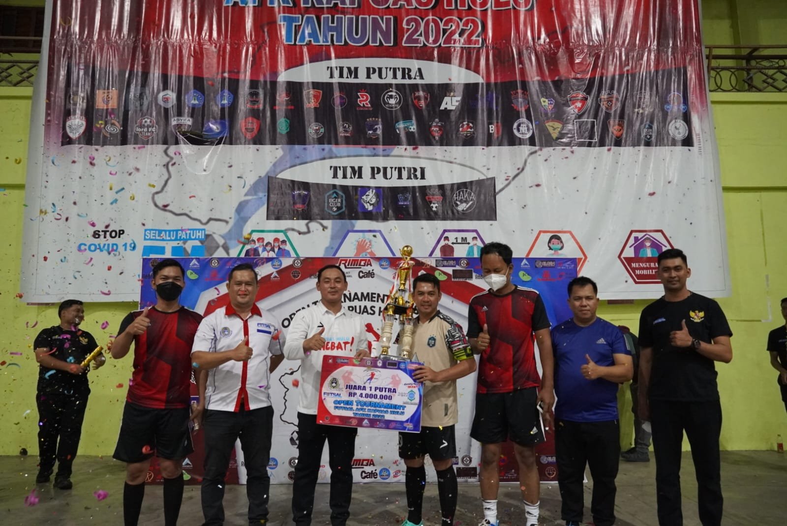Tutup Turnamen AFK Kapuas Hulu, Wahyudi Hidayat: Terima Kasih