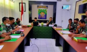 Tim Dalproggar Korem 182/JO Kunjungi Kodim 1804/Kaimana