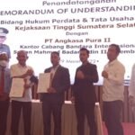 Kejati Sumsel Jalin MoU dengan Angkasa Pura II