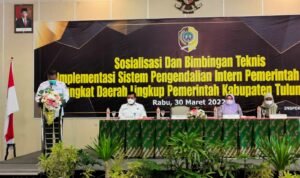 Buka Sosialisasi dan Bimtek Implementasi SPIP, Begini Harapan Wabup Tulungagung
