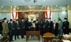 Sidang Paripurna ke XIV Masa Persidangan II, DPRD Prabumulih Sahkan 3 Raperda Pemkot Prabumulih