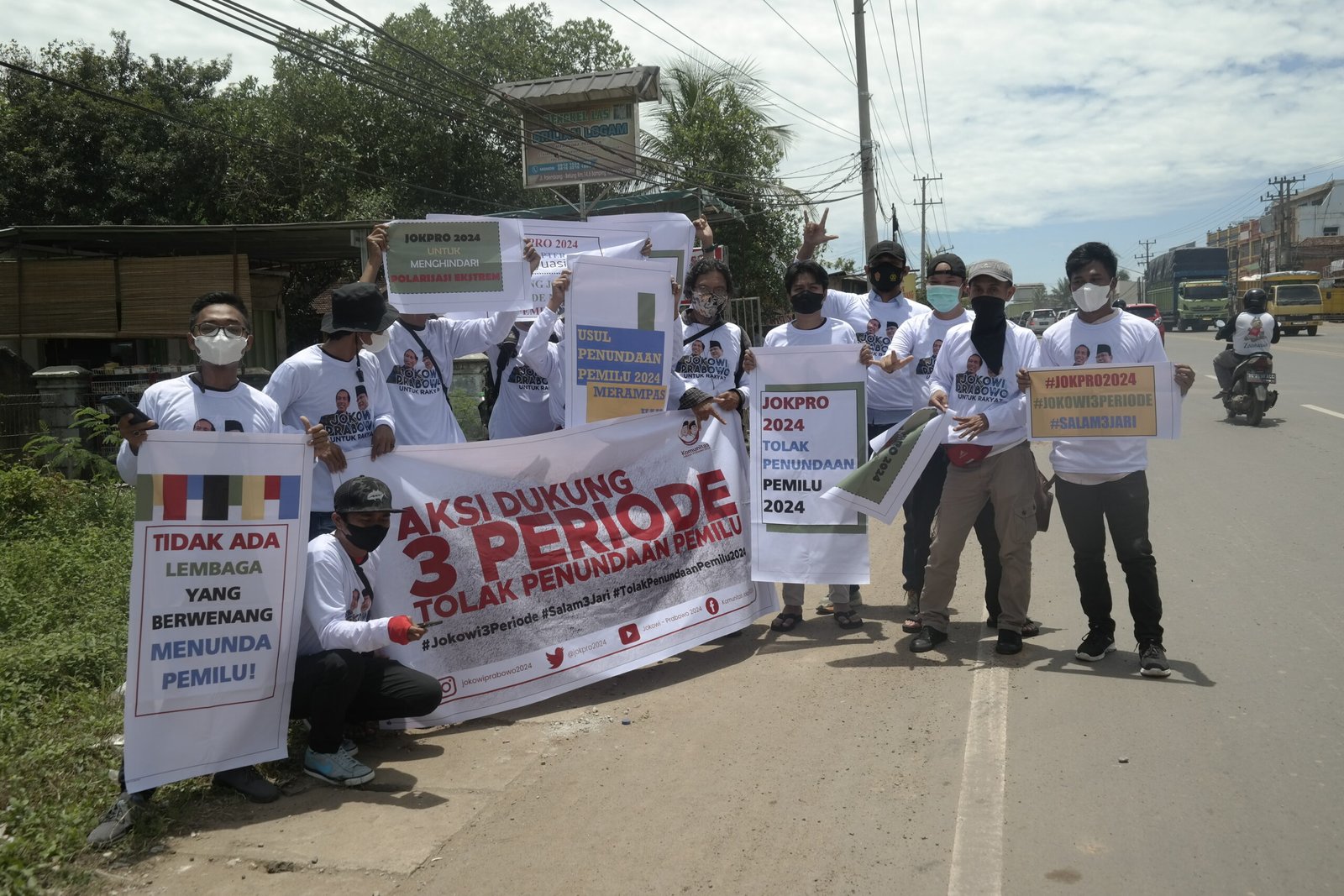 Tolak Penundaan Pemilu, Jokpro 2024 Banyuasin Deklarasikan Diri