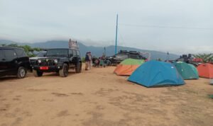 AHY Bersama Bupati Tanah Datar Gelar Camping Di Objek Wisata Aur Serumpun