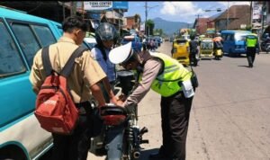Polres Padangsidimpuan Razia Knalpot Blong