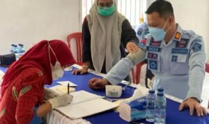 Gelar Donor Darah Lapas Kayuagung Sambut Hari Bhakti Pemasyarakatan
