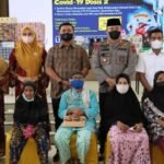 Kapolres Labuhanbatu Hadiri Gebyar Vaksin Dosis Kedua di Labura