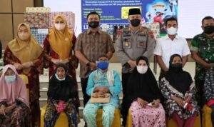 Kapolres Labuhanbatu Hadiri Gebyar Vaksin Dosis Kedua di Labura