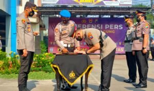 Kapolres Tulungagung Pimpin Sertijab Wakapolres, Kasatreskrim dan 7 Kapolsek Jajaran