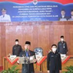 Wako Pagar Alam Lantik CPNS dan PPPK