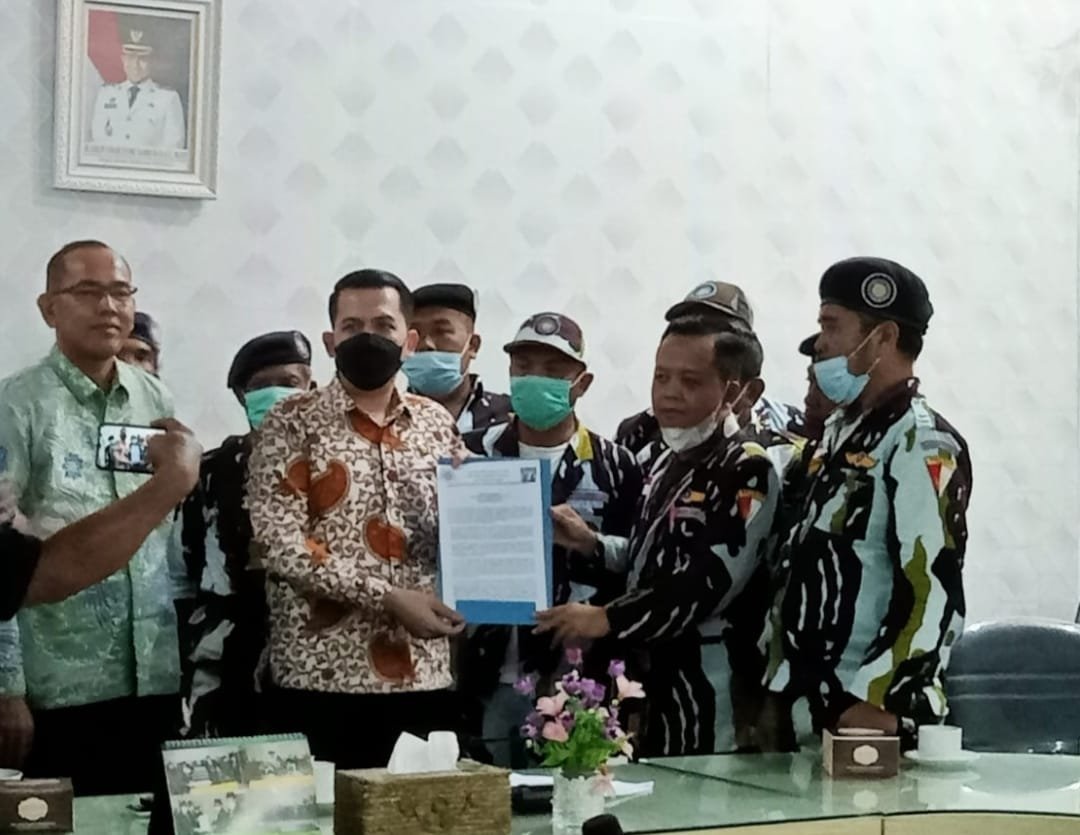 Satgas Inti Mahasakti-IPK Dukung Kinerja DPRD Sergai Jalankan Fungsi Pengawasan