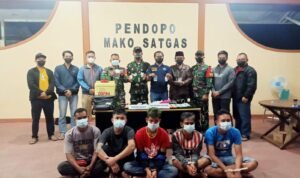 Satgas Pamtas RI Malaysia di Sanggau Amankan 495 Butir Ekstasi