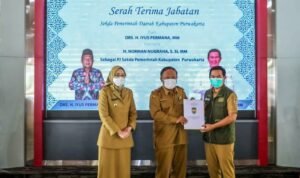 Bupati Purwakarta Pimpin Sertijab Penjabat Sekda 