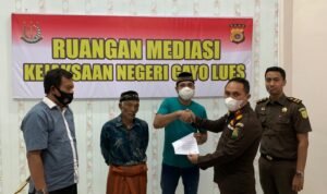 Kejari Gayo Lues Hentikan Perkara KDRT Terhadap Orang Tua karena Ini  