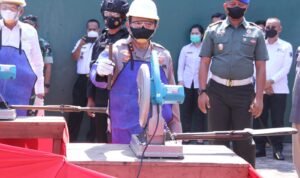 Polda Sumsel Musnahkan 532 Pucuk Senjata Api Rakitan