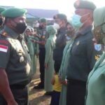 Dandim 1206/Psb Pimpin Korp Raport Kenaikan Pangkat Periode 1 April 2022