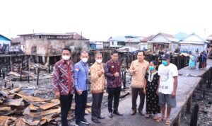 Peduli Musibah Kebakaran Sungsang I, Pemkot Prabumulih Beri Bantuan Rp 150 Juta 