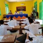 Belasan WBP Lapas Muara Beliti Kemenkumham Sumsel Ikuti Ujian Paket C