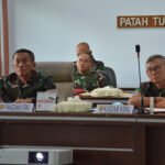 Evaluasi Pelaksanaan Operasi Dalam Negeri, Pangdam II/Sriwijaya Rapat Bersama Kasad