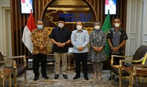 Sinergi Kekayaan Intelektual, Kakanwil Kemenkumham Sumsel Sambangi Gubernur Sumsel