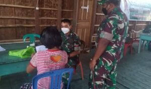 Selama Ramadhan Kodim 1206/Psb Tetap Laksanakan Vaksinasi Massal