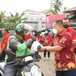 HUT Pemasyarakatan, Rutan Palembang Bagikan 500 Paket Takjil