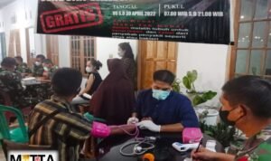 Ide Brilian, yang Ingin Vaksin! Koramil Prabumulih Layani Vaksinasi Malam Hari