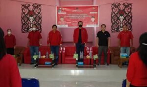 Fransiskus Diaan Gelorakan Semangat kepada Kader PDI Perjuangan   