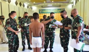 Pangdam II/Sriwijaya Pimpin Sidang Penerimaan Cata Reguler