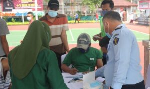1.175 WBP Lapas Merah Mata Palembang Akan di Vaksin Booster
