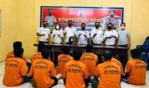 Dalam 12 Hari, Polres Labuhanbatu Amankan 12 Tersangka