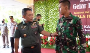 Kasad Wujudkan Mimpi Henz Songjanan Jadi Prajurit TNI AD