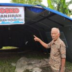 Tenda Penampungan Korban Banjir Talang Kelapa Diduga Dibuat Asal Jadi