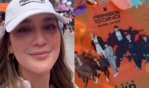 Wow! Luna Maya Nonton Konser BTS 