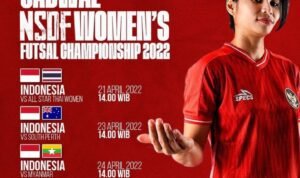 Timnas Futsal Putri Siap Hadapi Thailand di NSDF Womens Futsal