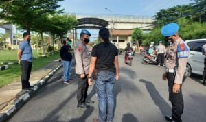 Melanggar, Empat Kendaraan Polisi Ditilang Propam